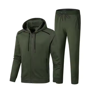 Conjuntos deportivos de gimnasio para hombre, conjuntos de chándal para hombre al aire libre, sudaderas con capucha para hombre, chándal pesado de alta calidad, conjuntos para correr - Product Image 3