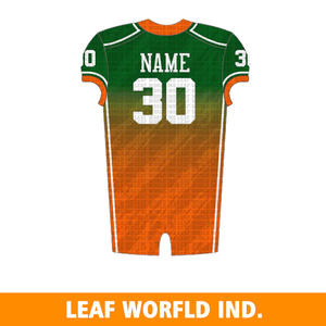 Maillot de football américain à manches courtes personnalisé livraison rapide uniforme respirant de fabricant professionnel - Product Image 4