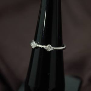 Zirconia cúbica delicada de Plata de Ley 925 súper minimalista, joyería Vintage a granel de 1 gramo para regalos con precio al por mayor - Product Image 6