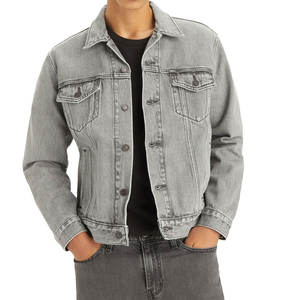 Men <b>Denim</b> <b>Jacket</b> 2025 New Arrival High Quality Wholesale Custom <b>Denim</b> <b>Jacket</b> Washed Custom Men Jean Men's <b>Jacket</b> - Product Image 1