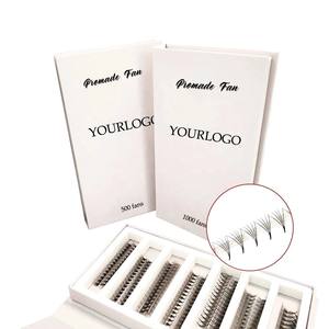 Extensiones de Pestañas al por Mayor, Longitud Mixta 3D-20D, Pestañas de Volumen en Tiras, Ultra Speed Fans, Súper Negras, Hechas a Mano, Curvatura CC/DD/M/L, Fácil Aplicación - Product Image 4