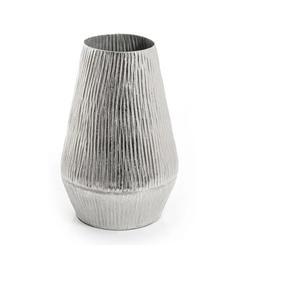 Jarrón Decorativo de Metal Plateado para Hogar, Oficina o Restaurante, Nuevo - Product Image 2