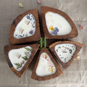 <b>Valentine</b> Set of Candle Holder <b>Decorative</b> Wooden Candle Holders for Home Restaurant Hotel Customized Packing Made in Vietnam - Product Image 2