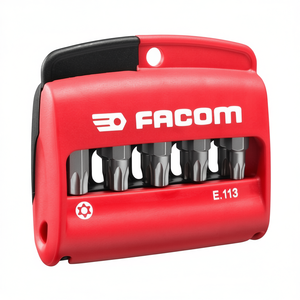 Juego de 10 Puntas de Destornillador Facom de 1/4'' Rsistorx con Porta-Puntas de 25 mm para Trabajos de Destornillado - Product Image 2