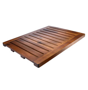 Alfombra de baño de madera de Acacia antideslizante de lujo hecha a máquina para interior y exterior Spa Baño Bañera Ducha Hogar Jardín Uso - Product Image 3