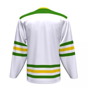 Maillot de hockey sur glace pour jeunes sur mesure, uni, surdimensionné, respirant, maillot de sport - Product Image 6