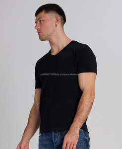 Nouveau hommes T-shirt coton de haute qualité à manches courtes hommes T-shirt pour homme couleur pure loisirs homme hauts T-shirt t-shirts - Product Image 3