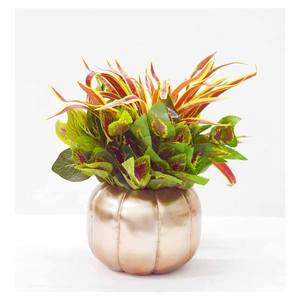 Premium Table Top Fleur Vase Cuivre Tone Couleur Antique Design Métal Offre Spéciale Style Moderne Maison De Mariage et De Fête Décor Vase - Product Image 1