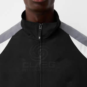 Nouvelle arrivée Veste de sport en polyester imperméable pour hommes Vêtement d'entraînement sportif Veste confortable pour hommes Veste de sport - Product Image 4