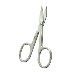9cm Curved Sharp Nail Scissors High Carbon Steel Extra Fine <b>Cuticle</b> <b>Trimmer</b> Precision for Fingernails & Toenails Right-Handed - Product Image 2