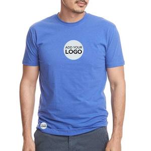 Camisetas de Manga Corta con Cuello Redondo y Ajuste Holgado de Primera Calidad para Hombre de Level Apparel - Poliéster/Algodón Personalizable - Product Image 4