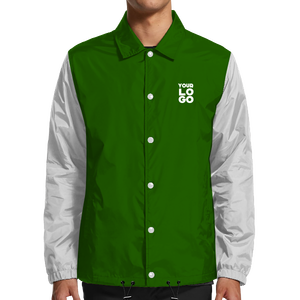 แจ็กเก็ตโค้ชแจ็กเก็ตผ้าไนลอนโพลีเอสเตอร์สำหรับผู้ชาย - Product Image 3