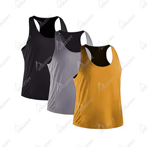 เสื้อกล้ามผู้ชายไซส์ใหญ่ ผ้าระบายอากาศและยืดหยุ่นเพื่อความสบายสูงสุด เหมาะสำหรับไลฟ์สไตล์แอคทีฟ วันที่อากาศร้อน และการออกกำลังกายที่ยิม - Product Image 2