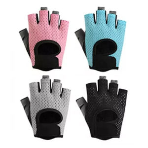 Impression de logo personnalisé demi-doigts Gants de fitness en PVC avec meilleur design Gants d'haltérophilie pour hommes Vêtements de fitness - Product Image 1