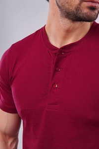 Camiseta Formal de Verano para Hombre, 100% Algodón, Manga Corta, Corte Regular, Color Personalizado, Alta Calidad, Ecológica y Transpirable - Product Image 3