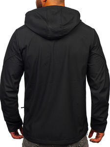 Nouvelle veste Softshell Design personnalisé Vêtements de travail d'hiver Veste souple coupe-vent imperméable doublée de polaire avec fermeture éclair pour hommes - Product Image 2