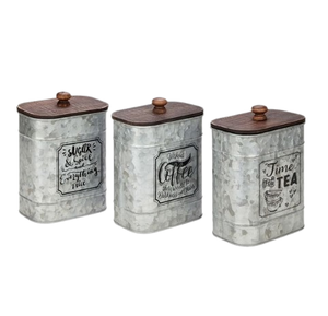 กระป๋องห้องครัวชุบสังกะสีแบบออกแบบได้ตามต้องการ - Product Image 6