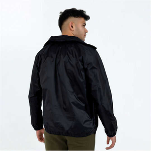 Chaqueta Deportiva Personalizada de Nailon Elástico en 4 Direcciones, con Cremallera Completa, para Gimnasio, Correr, Ropa Deportiva, Cortavientos, Ajustada, para Hombre, Atletismo, Chaquetas de Exterior - Product Image 3