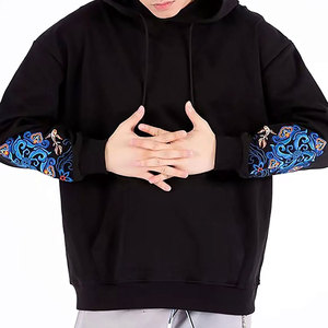 เสื้อฮู้ดปักลายผู้ชาย ป้องกันริ้วรอย คุณภาพพรีเมียม สไตล์ลำลอง ดีไซน์ล่าสุด พร้อมปักโลโก้/สีตามสั่ง - Product Image 1
