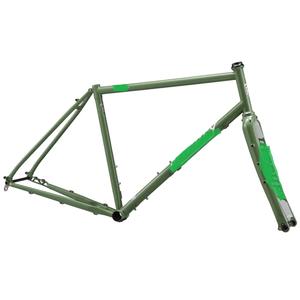 Cadre de vélo de gravier Outback V4 - Qualité industrielle et DIY - Garantie 3 ans - Personnalisation ODM - Hiver 2026 Sage - Marque automobile autrichienne - Product Image 1