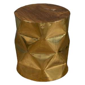 Lujosa mesa de centro decorativa, mesa auxiliar de Metal de gran tamaño ajustable chapada en plata de primera calidad para uso de cafetería y resorts - Product Image 6