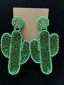 Pendientes Colgantes de Piel Sintética Hechos a Mano de Alta Calidad para Mujer, Forma Única, Mejor Precio, Joyería Creativa ABDUL - Product Image 2