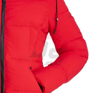 Diseño personalizado 2025 nuevo estilo chaquetas acolchadas para mujer tejido transpirable 100% poliéster relleno sombrero desmontable bajo pedido mínimo - Product Image 5