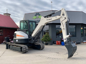 Vente en gros d'excavatrices sur chenilles Bobcat E60, machines de construction, 6 tonnes, matériel de terrassement, mini-excavatrices, prêtes à être expédiées. - Product Image 4