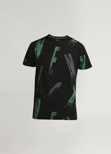 เสื้อยืดผู้ชายไซส์ US 180 กรัม ผ้าฝ้าย 100% ทรงปกติ ไซส์ใหญ่ พิมพ์ลายตามสั่ง คอกลม แขนสั้น เป็นมิตรกับสิ่งแวดล้อม เสื้อยืดเปล่า - Product Image 2