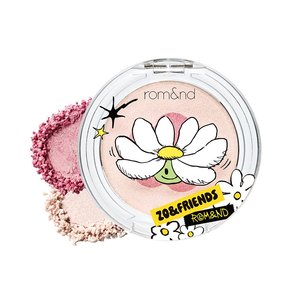 Pour Rom&nd X Zo&Friends : Double illuminateur en gelée, maquillage en poudre pressée et crème de haute qualité avec logo d'étiquetage - Product Image 5