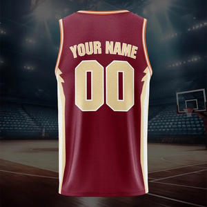 Uniforme de baloncesto de alta calidad al por mayor, el mejor material del fabricante, transpirable y barato, opciones de talla grande - Product Image 4