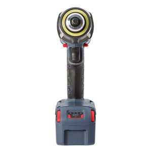 ประแจบล็อกไฟฟ้าไร้สาย 550 ฟุต-ปอนด์ 220V พร้อมวงแหวนกันลื่น แบบปืน  ตัวเครื่องเปล่า - Product Image 1