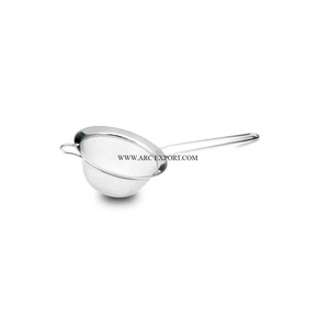 Stainless Steel Mirror Polished Table Ware Kitchen and Home <b>Tea</b> Strainers Exclusive Quality Large Metal Kitchen <b>Tea</b> Strainer - Product Image 1