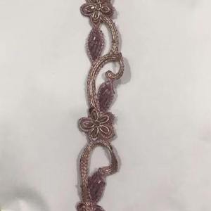 Superior Finish Embroidery Lace with Light Material Stylish Flower Pattern Good for Sewing Craft Project and Clothing Decoration - Product Image 3