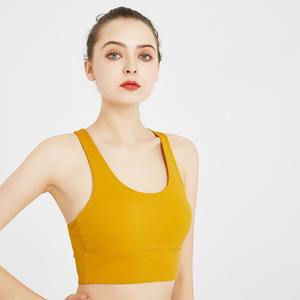 Sujetador deportivo de Yoga con malla alta sin espalda gimnasio Fitness Yoga deportes Sexy mujeres entrenamiento sujetador Sexy Top alto impacto calidad mujer sujetador T - Product Image 4