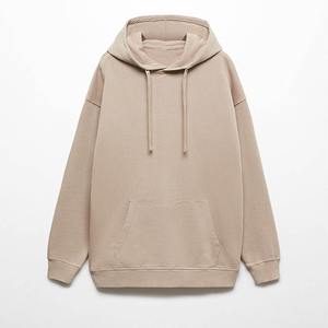 Sudadera con capucha de algodón 100% de primera calidad para hombre, ropa de calle de gran tamaño de lana de invierno de peso pesado, Sudadera con capucha teñida lisa con logotipo personalizado - Product Image 1