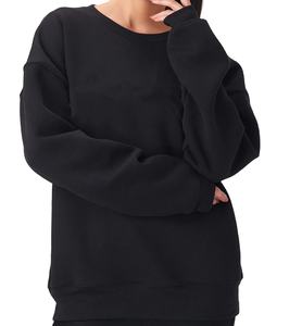 Sweat-shirts en gros pour la fabrication, sweat-shirts vierges grande taille, logo personnalisé, coton de haute qualité, imprimé, pull-over surdimensionné 2026 - Product Image 4