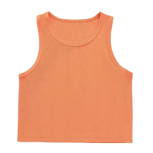 New Arrival Hot Summer Printed Slim Breathable Eco-Friendly Streetwear Short <b>Tank</b> <b>Top</b> <b>for</b> <b>Women</b> Wholesale <b>Knitted</b> - Product Image 2