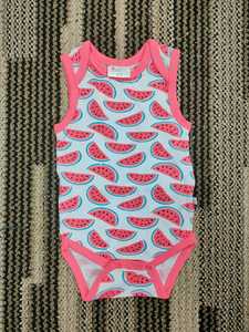 Mameluco de bebé niña de algodón 100% Premium con cierre de botón a presión - Product Image 3