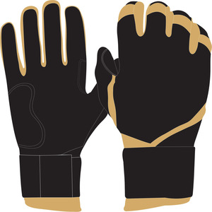 Gants de frappe de baseball et de softball en cuir confortables de qualité professionnelle Logo personnalisé Meilleur prix Gants de frappe de baseball - Product Image 5
