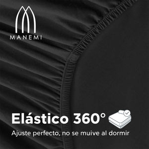 ผ้าปูที่นอนไมโครไฟเบอร์โพลีเอสเตอร์ 100% OEKO TEX แบบมีขอบยาง ยืดหยุ่นได้  กระเป๋าผ้าปูแบบลึก รองรับความสูงสูงสุด 25 ซม. พร้อมผ้าปูแบบเรียบ - Product Image 2