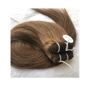 Bó Tóc Màu Thẳng Mogolin Remy 20 Inch #6 Chưa Qua Xử Lý 100% Chất Lượng Cao Hàng Đầu Tại Nhà Cung Cấp Ấn Độ Giá Tốt Nhất