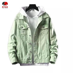 Chaqueta Vaquera para Hombre, Corte Clásico, Costuras Resistentes, Fabricación OEM y ODM, Suministro al por Mayor, Color Personalizado - Product Image 2