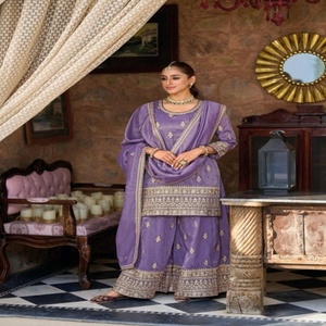 Festival Wear Simar With Embroidery Work Salwar Suit Online Shopping India At Lowest Rate Woman Fashion Manufacturer From Surat - Product Image 1