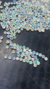 Piedra preciosa suelta de ópalo etíope Natural AAA, cabujón redondo de 4mm, lote al por mayor, compre ópalo etíope suelto en línea en la India - Product Image 4