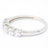Anillo de Plata de Ley con Moissanita, Diseño Clásico y Popular, Hecho a Medida, Precio de Fábrica de Joyería, para Bodas y Fiestas