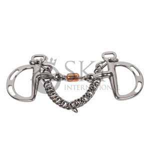Bocado de Caballo Occidental de Una Sola Pieza con Logotipo Personalizado Kimberwick, Acero Inoxidable de Alta Calidad, 50x50x40cm, Equipo de Equitación, Embalaje - Product Image 5