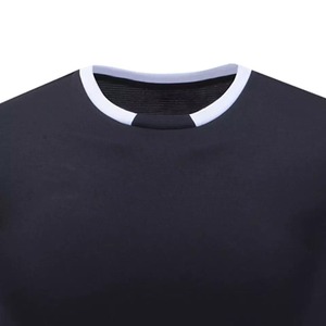 Camiseta de fútbol duradera de 100% poliéster para hombre, antiarrugas, antibacteriano, secado rápido, colores personalizables/logotipos, venta al por mayor disponible - Product Image 3