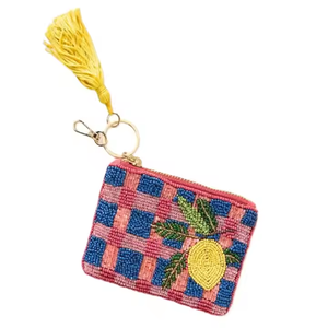 El bordado muestra el encanto cultural en una mini bolsa funcional con cremallera de MD HANDICRAFTS - Product Image 2