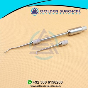 Extractor Manual de Coronas Dentales con 2 Puntas, Botón de Presión, Equipo de Laboratorio Dental, Herramientas Dentales, Material de Control Manual - Product Image 6